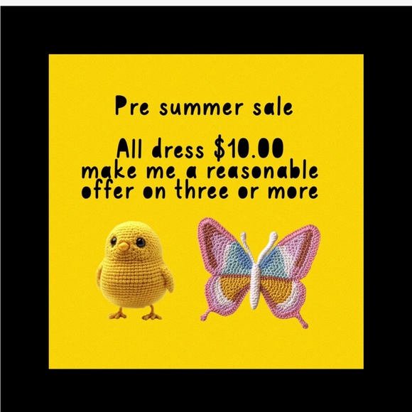 SOCIETY butterfly dress - Picture 5 of 5